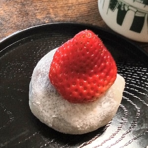 クリームチーズ入り☆いちご大福♪